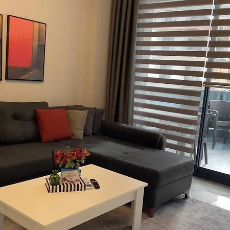 Апартаменты 0017 White Sail Cozy 1-bedroom Steps From Yekta Mall In Mahmutlar, Алания