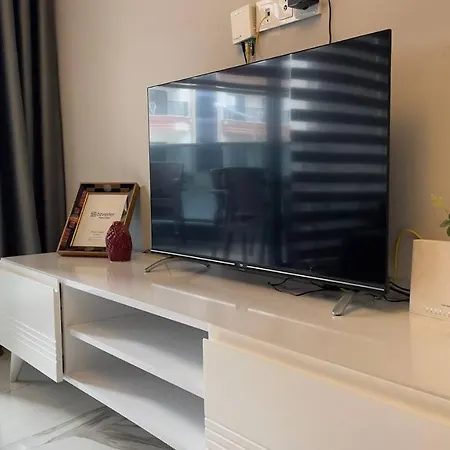 0017 White Sail Cozy 1-bedroom Steps From Yekta Mall In Mahmutlar, Алания