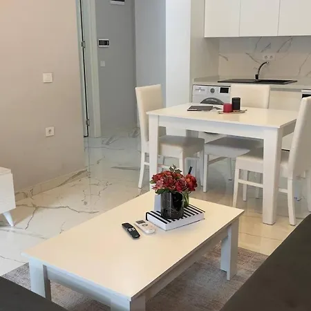 Апартаменты 0017 White Sail Cozy 1-bedroom Steps From Yekta Mall In Mahmutlar, *