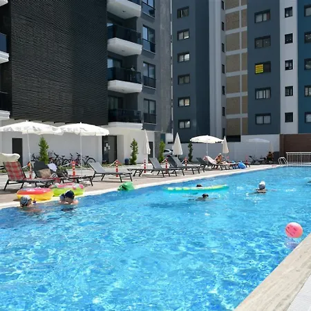 0017 White Sail Cozy 1-bedroom Steps From Yekta Mall In Mahmutlar, Apartment *