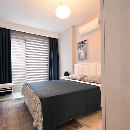 0017 White Sail Cozy 1-bedroom Steps From Yekta Mall In Mahmutlar, Apartment